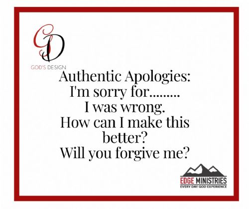 Apologize Often