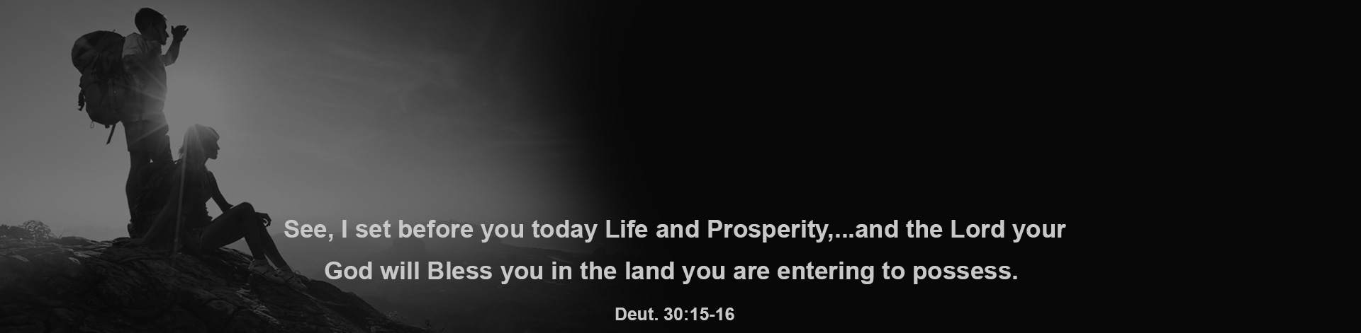 Deut. 30:15-16